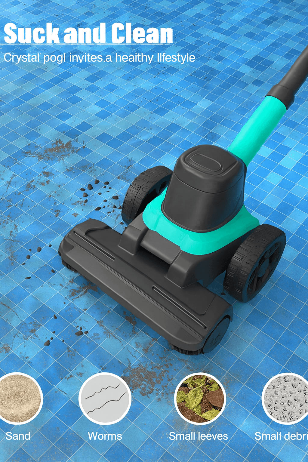 Smooth Moves: Pool Vacuum Head with Wheels vs. Without