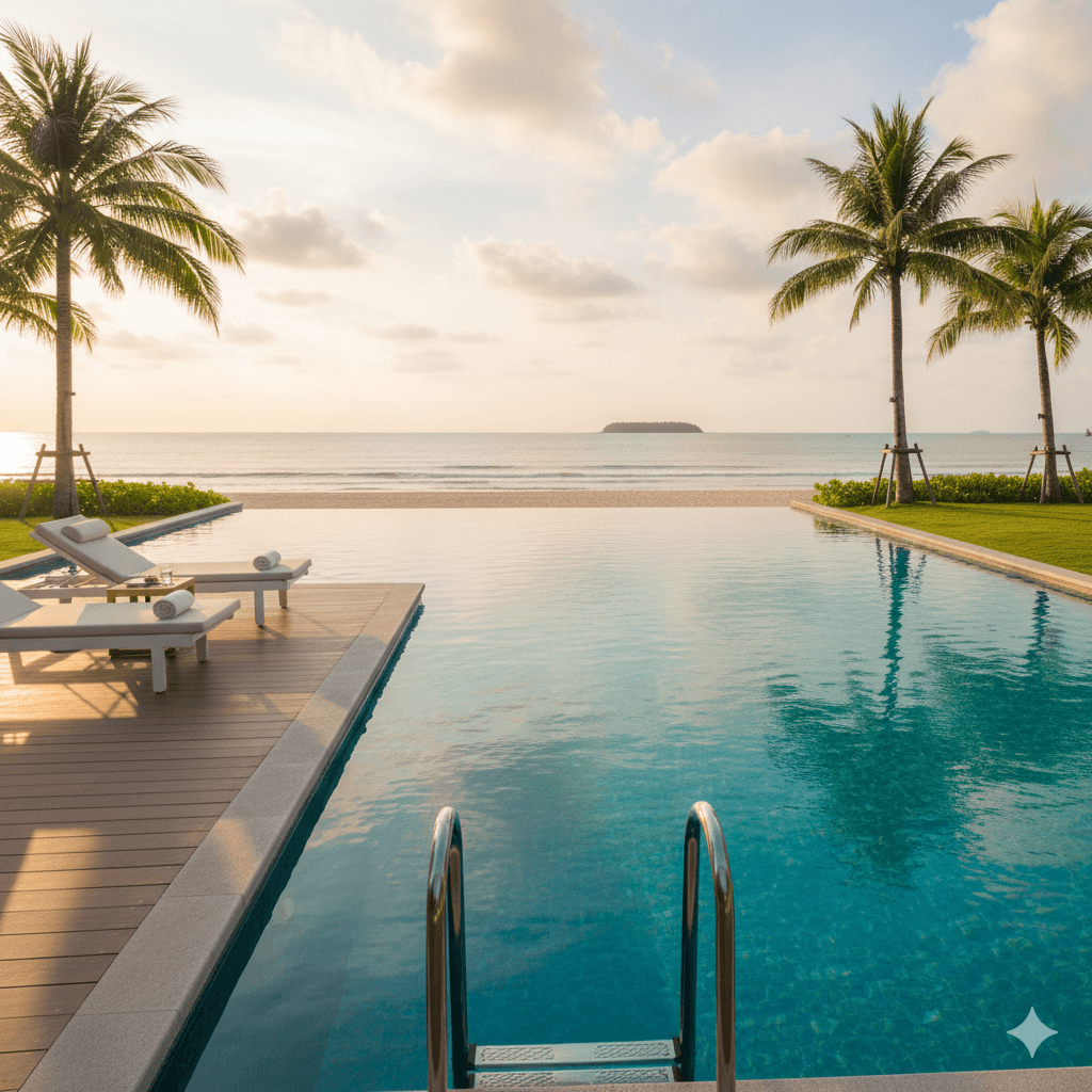Pool Accessories for Coastal Resorts: Combating Saltwater and Humidity Challenges