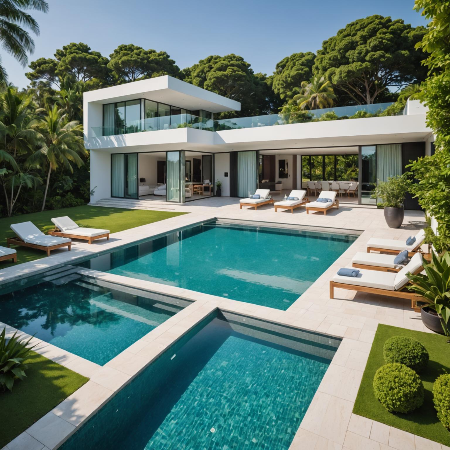 Professional Pool Cleaning Solutions for Luxury Pools